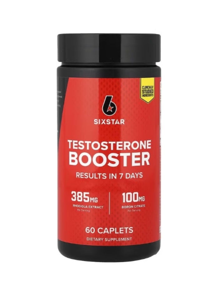 Six Star Testosterone Booster 60 Coated Caplets